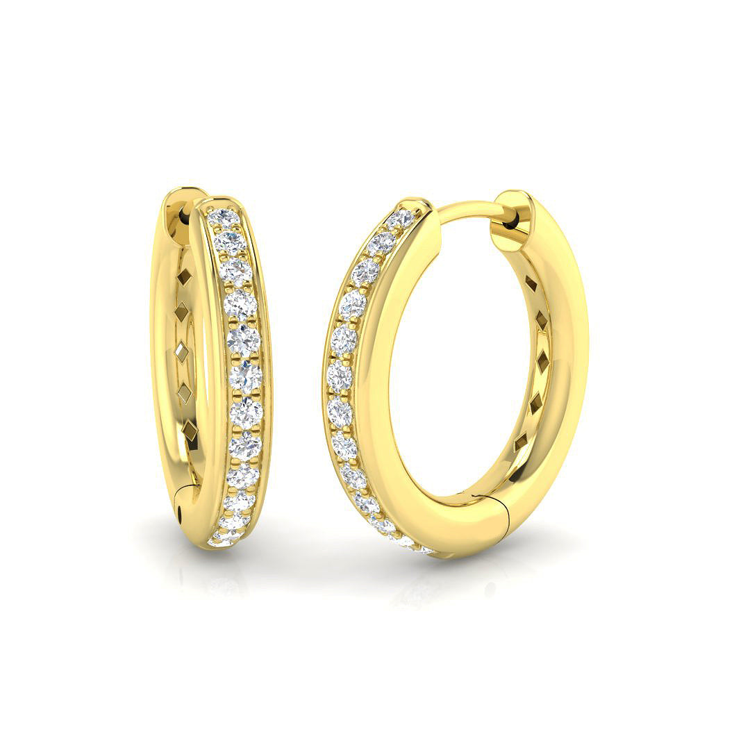 XYE1447 — Earrings - 9k Yellow Gold