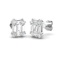 XYE1541 — Earrings - 9k White Gold