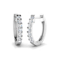 XYE1668 — Earrings - 9k White Gold
