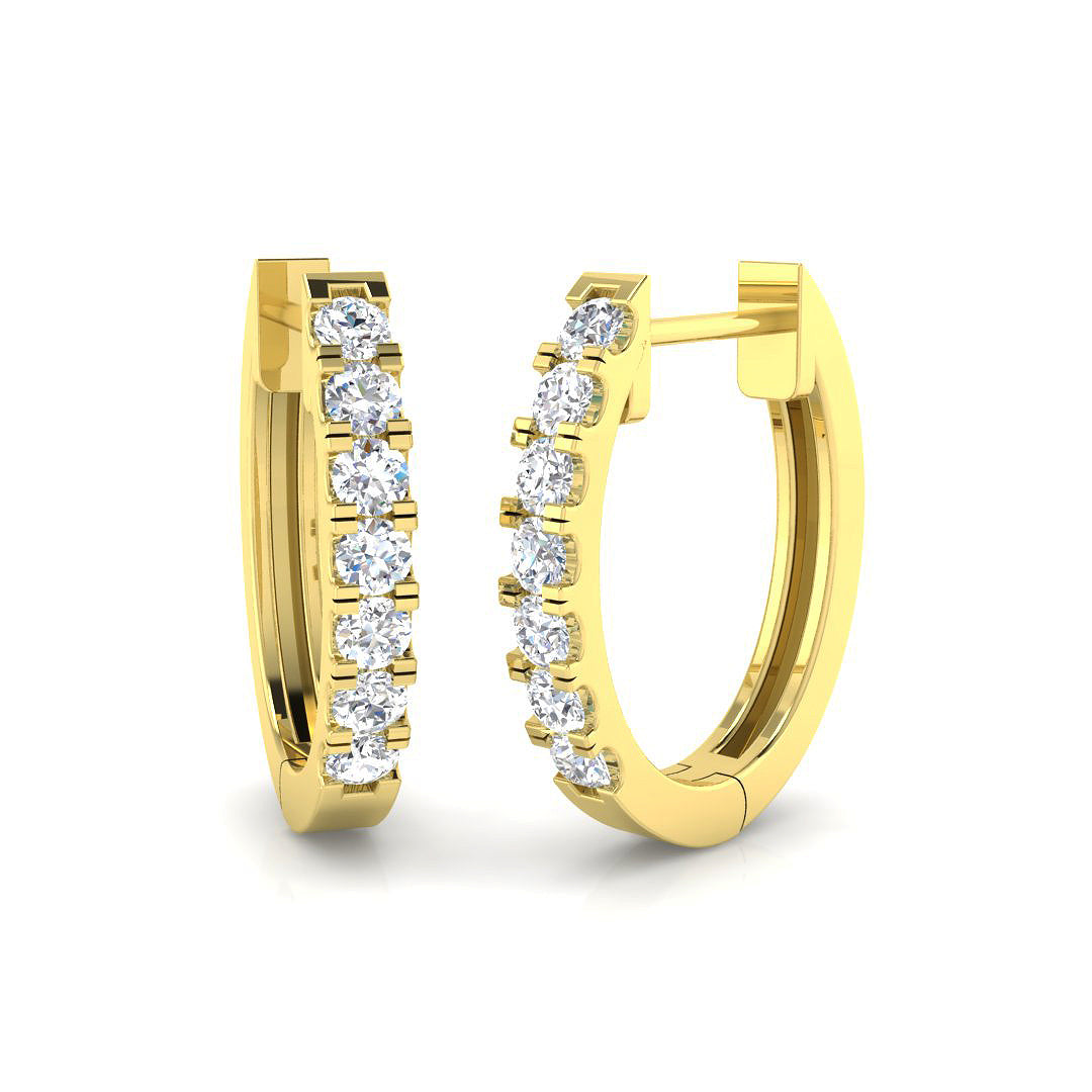 XYE1668 — Earrings - 9k Yellow Gold