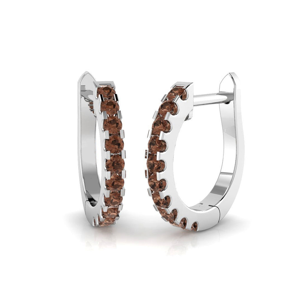 XYE1673 — Earrings - 9k White Gold