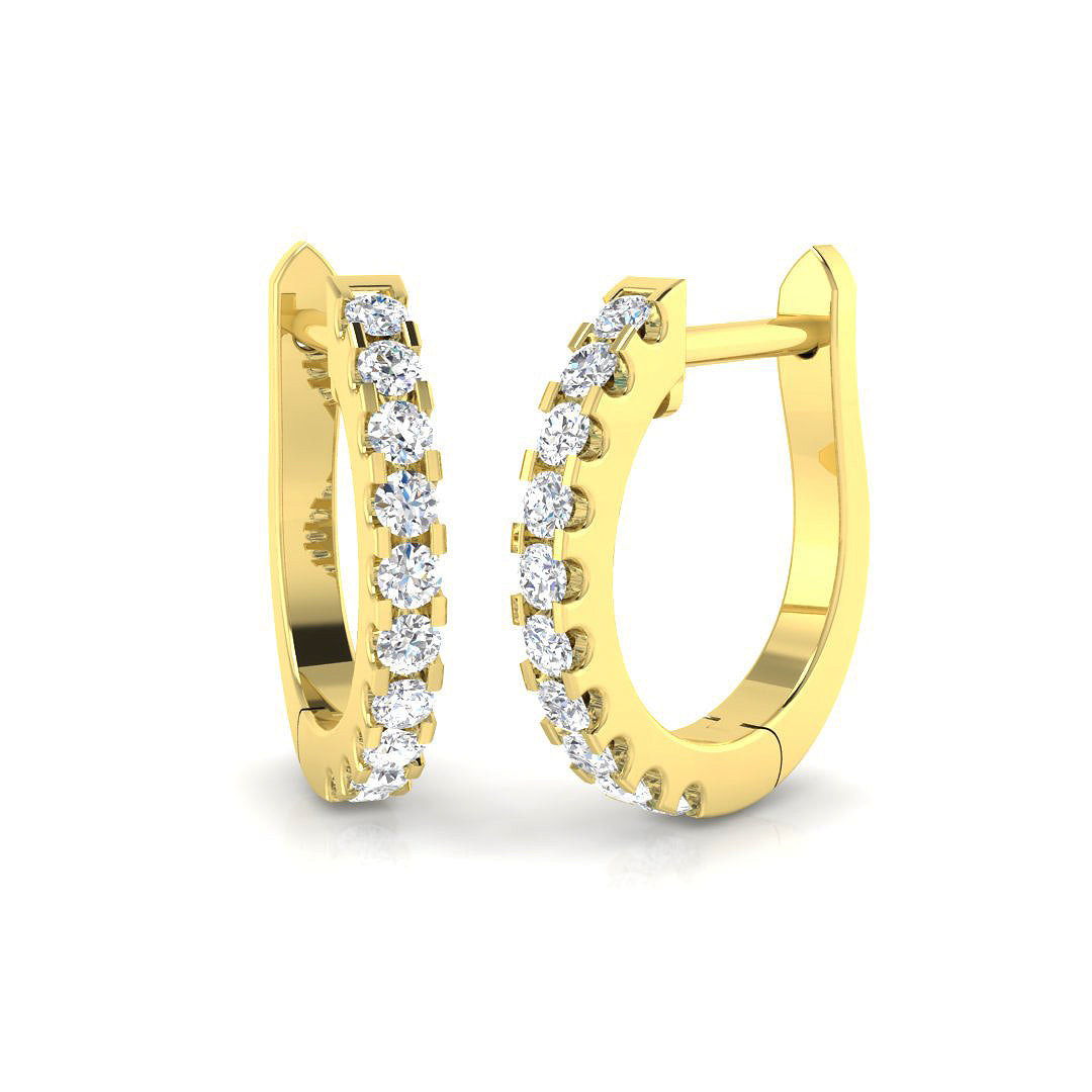 XYE1673 — Earrings - 9k Yellow Gold