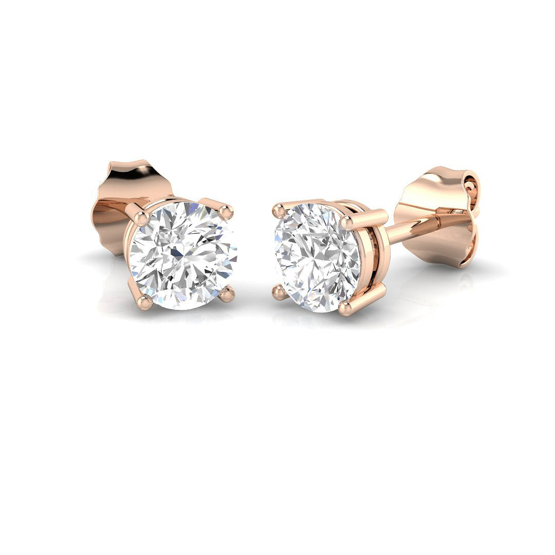 XYE1978 — Earrings - 9k Rose Gold