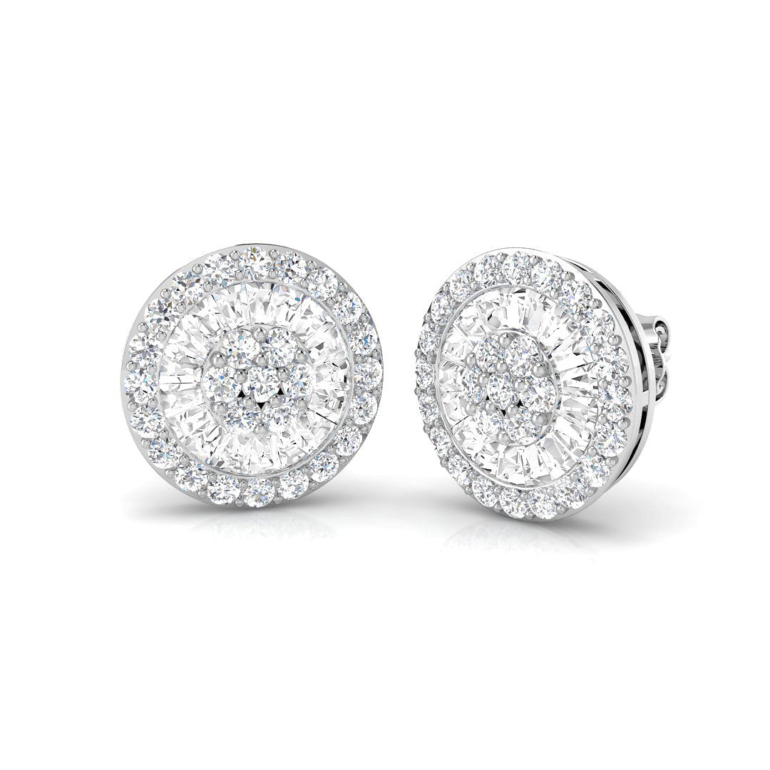 XYE2017 — Earrings - 9k White Gold