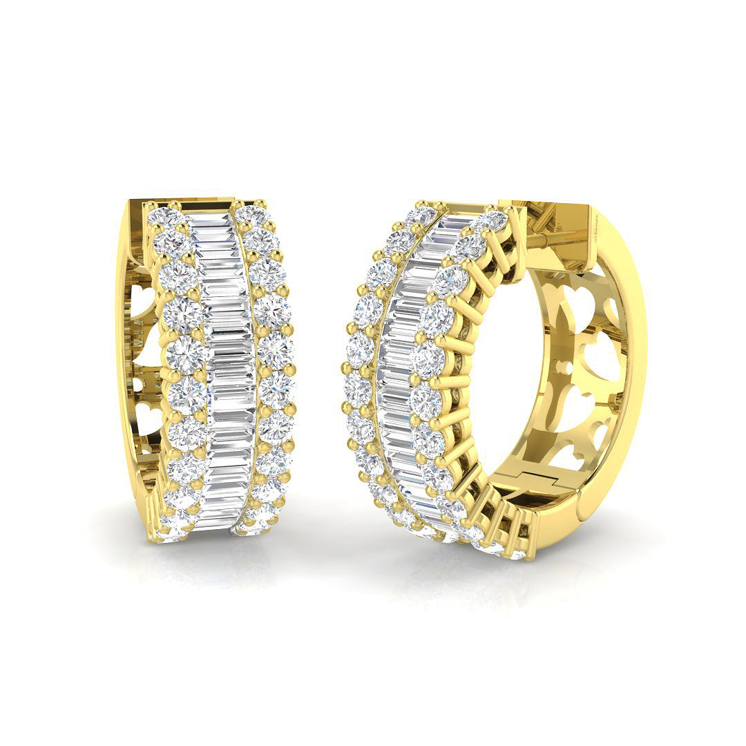 XYE2199 — Earrings - 9k Yellow Gold