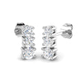 XYE2419 — Earrings - 9k White Gold