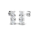 XYE2420 — Earrings - 9k White Gold
