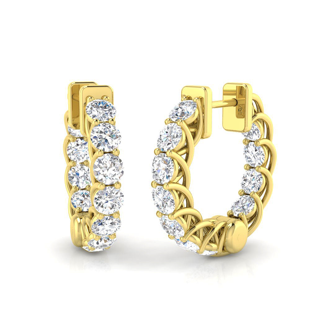 XYE2495 — Earrings - 9k Yellow Gold