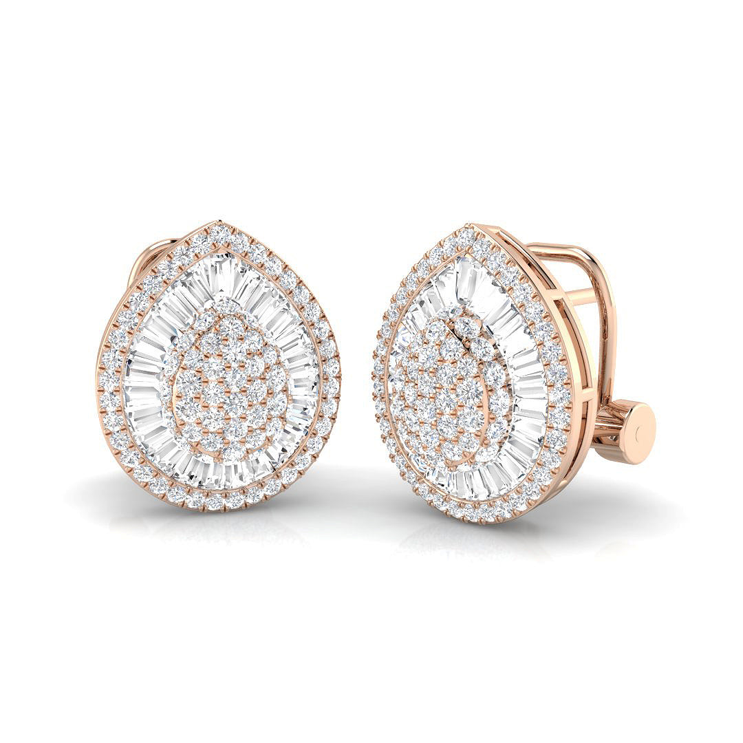 XYE2555 — Earrings - 9k Rose Gold