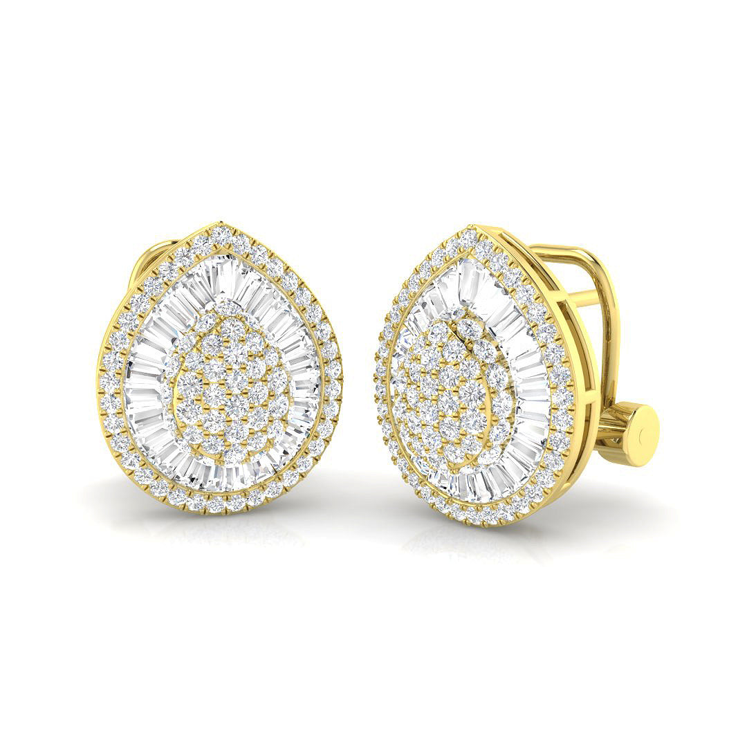 XYE2555 — Earrings - 9k Yellow Gold