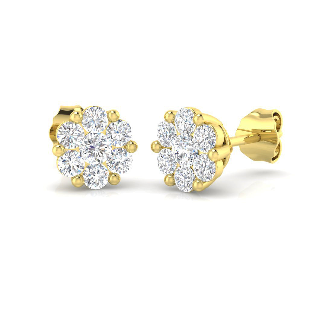 XYE2577 — Earrings - 9k Yellow Gold