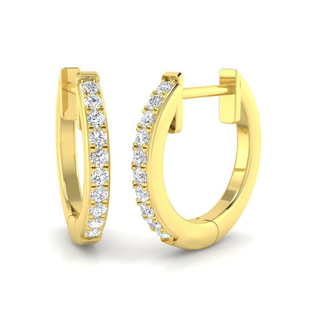 XYE2595 — Earrings - 9k Yellow Gold