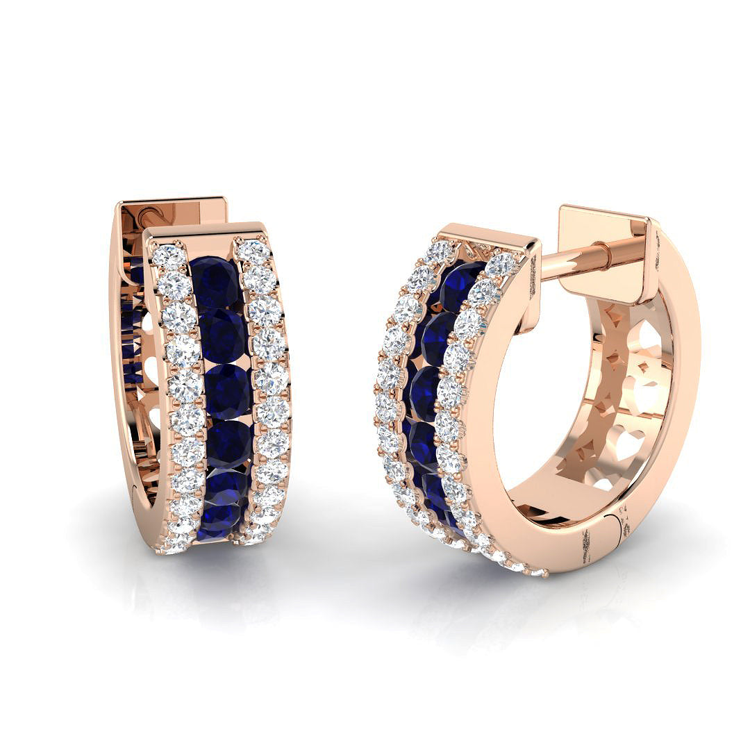 XYE2615R — Earrings - 9k Rose Gold