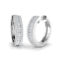 XYE2696 — Earrings - 9k White Gold