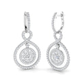 XYE2700D — Earrings - 9k White Gold