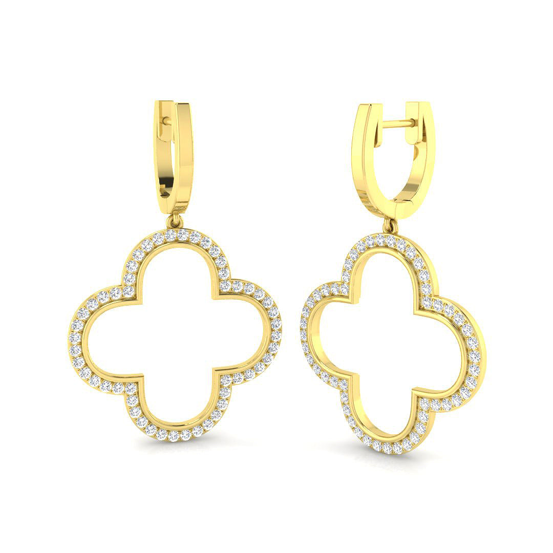 XYE2704 — Earrings - 9k Yellow Gold