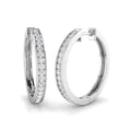XYE2712 — Earrings - 9k White Gold