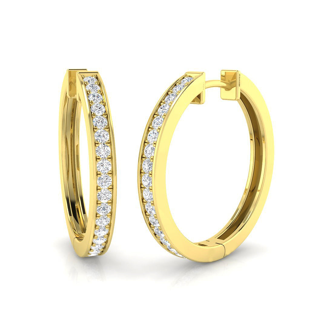 XYE2712 — Earrings - 9k Yellow Gold