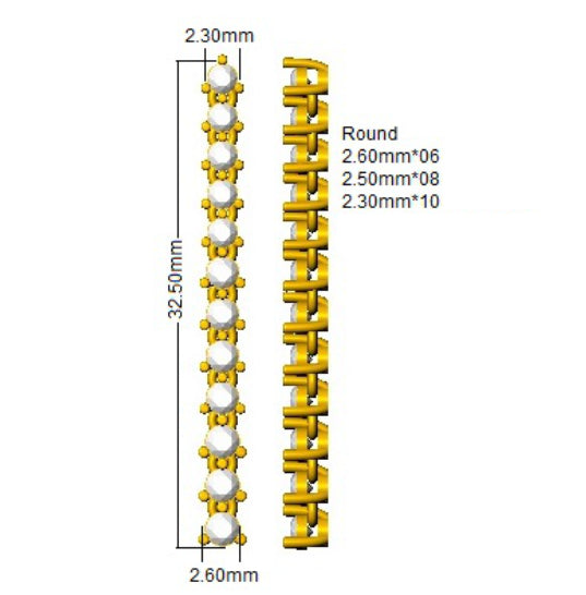 XYE2776 — Earrings - 9k Yellow Gold detail