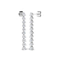 XYE2776 — Earrings - 9k White Gold
