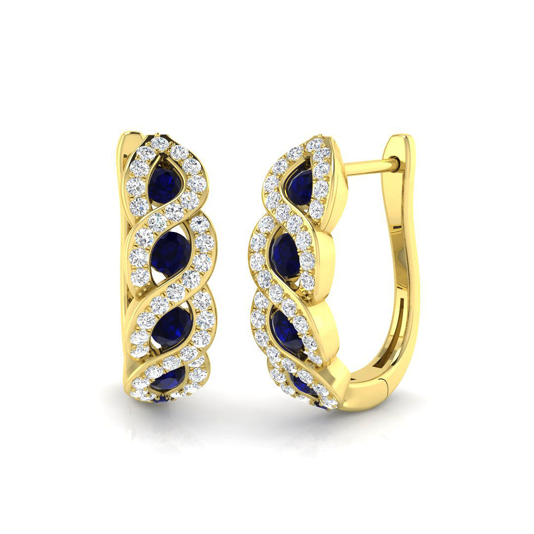 XYE2866 — Earrings - 9k Yellow Gold