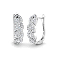 XYE2866 — Earrings - 9k White Gold