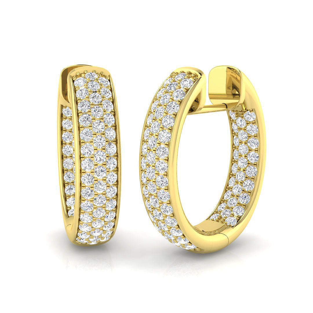 XYE2938 — Earrings - 9k Yellow Gold