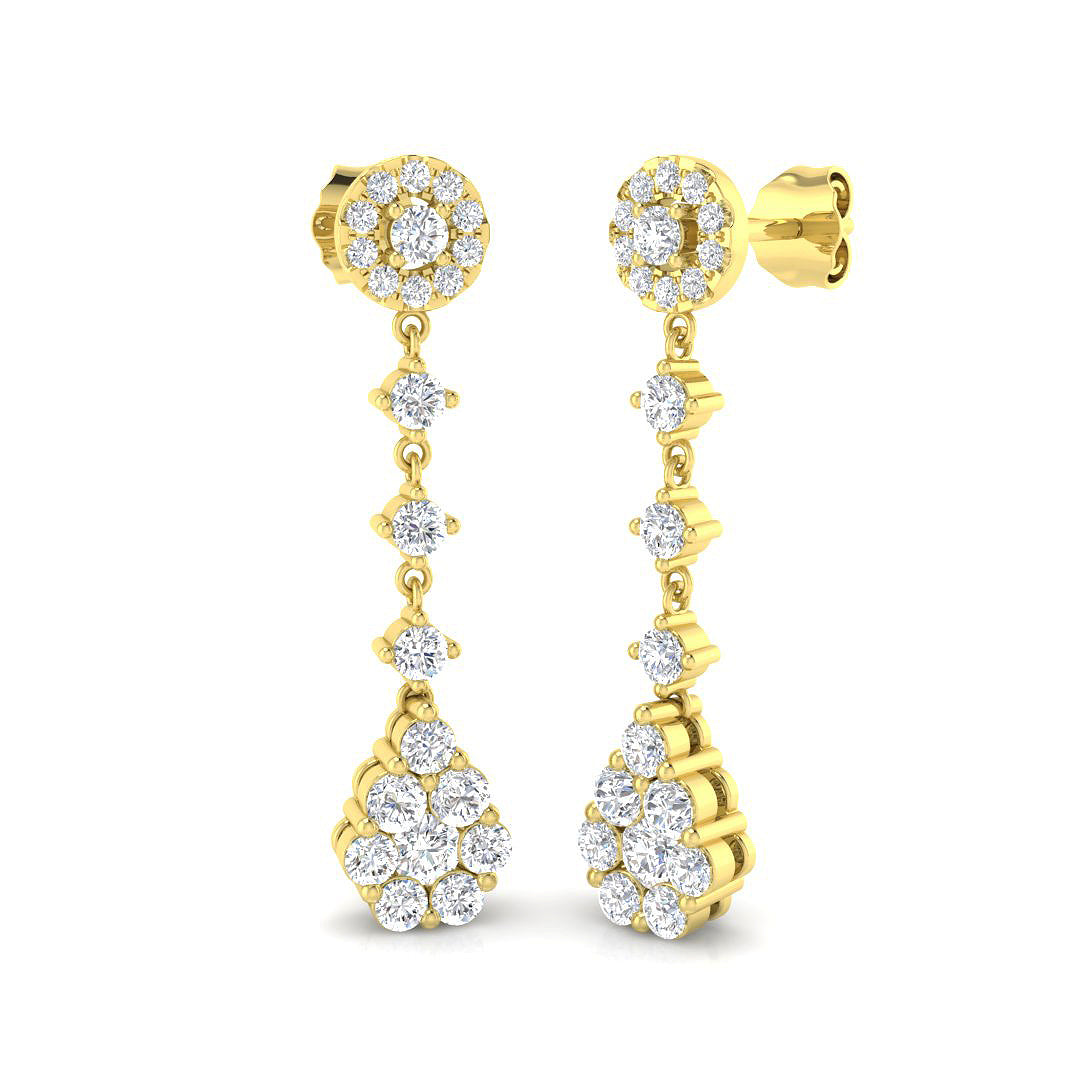 XYE3139 — Earrings - 9k Yellow Gold
