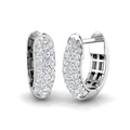 XYE3154 — Earrings - 9k White Gold