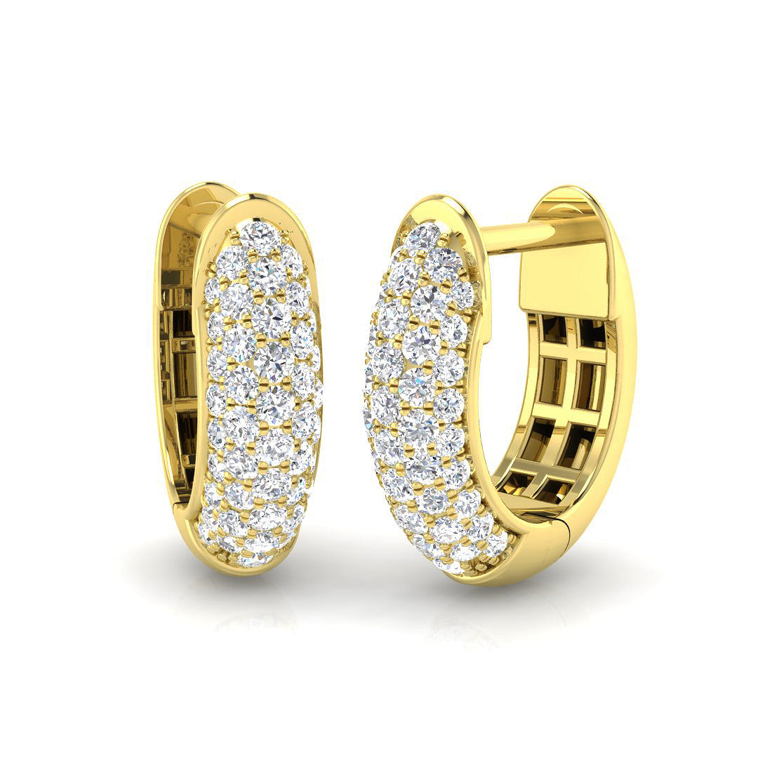 XYE3154 — Earrings - 9k Yellow Gold