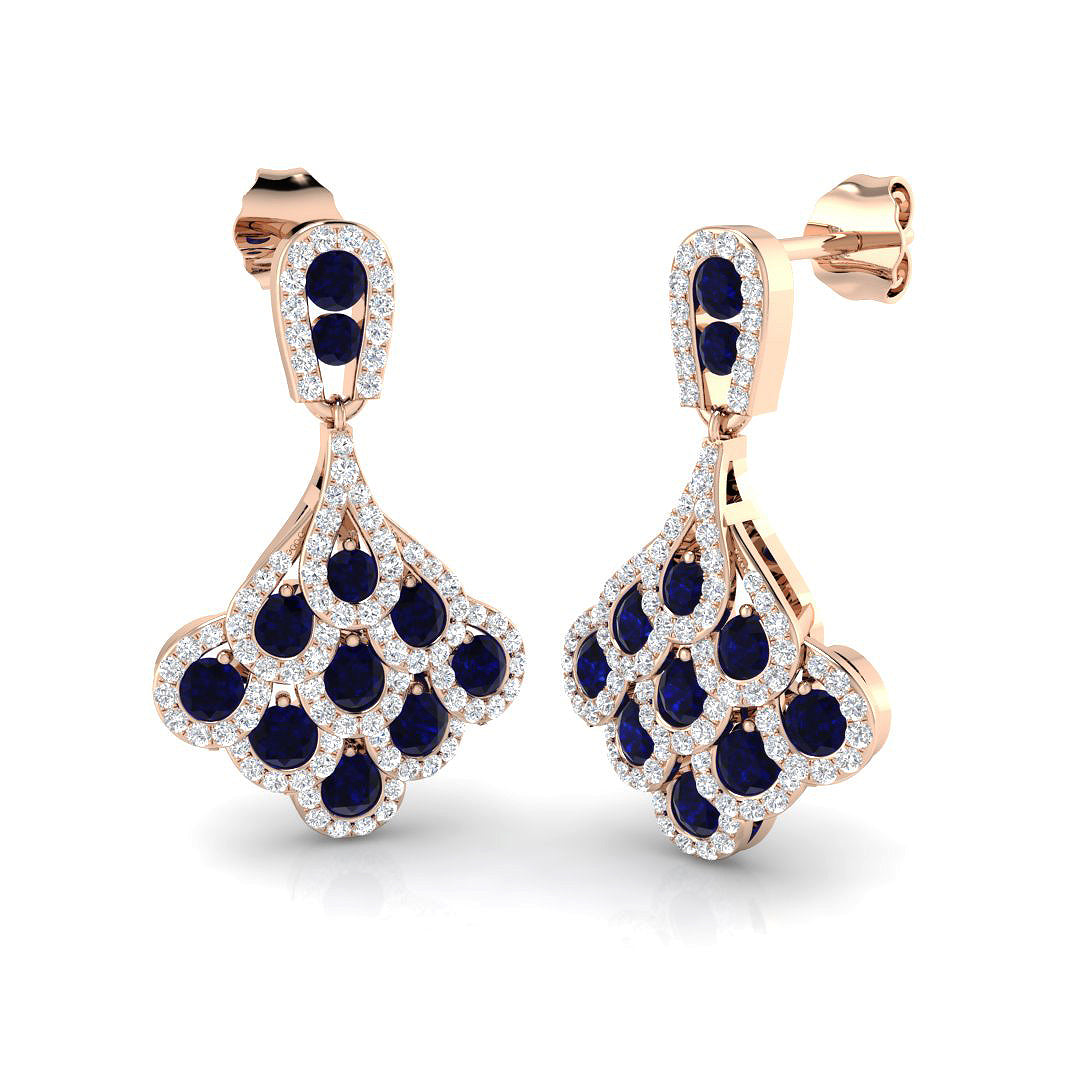 XYE3195 — Earrings - 9k Rose Gold