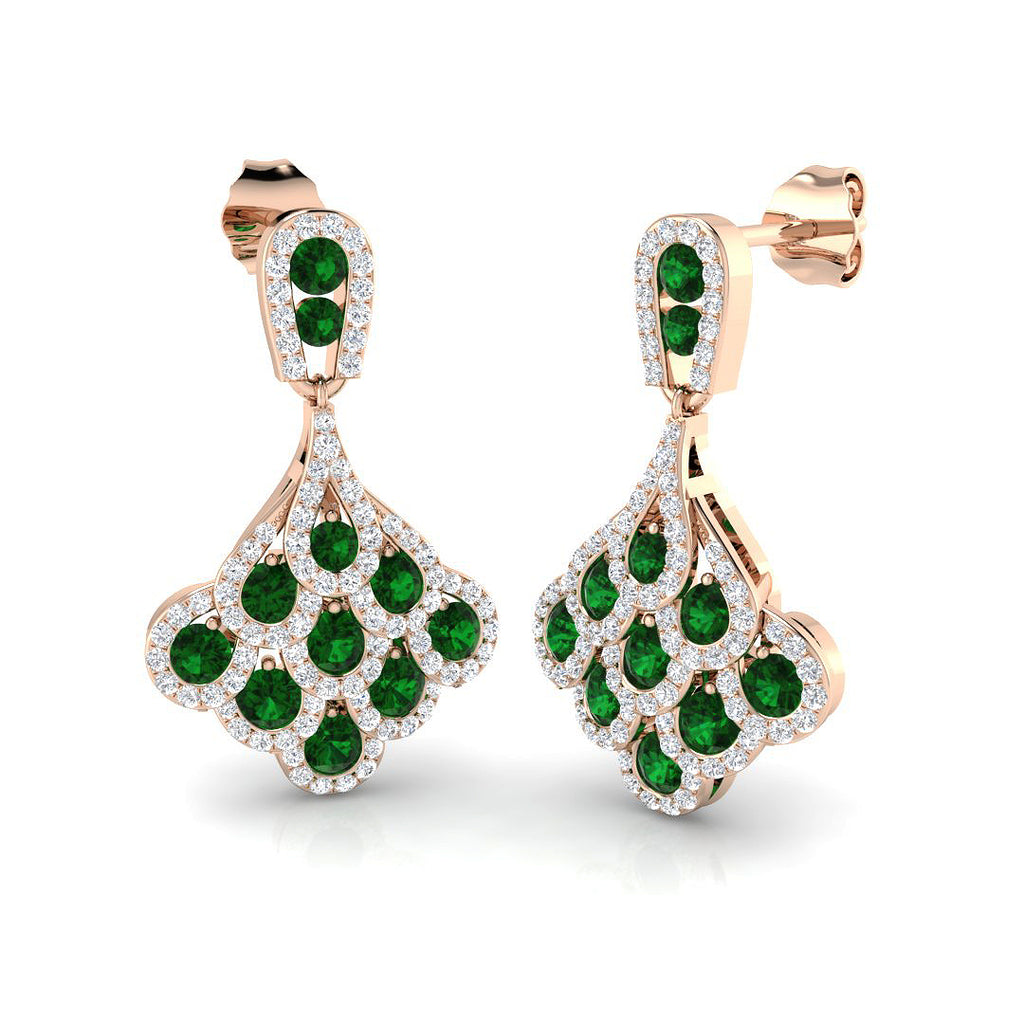 XYE3195 — Earrings - 9k Rose Gold