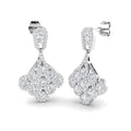 XYE3195 — Earrings - 9k White Gold