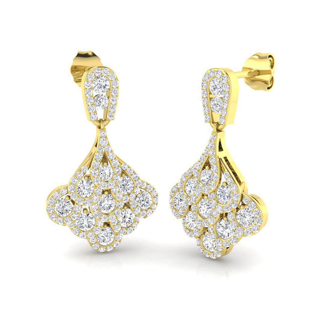 XYE3195 — Earrings - 9k Yellow Gold