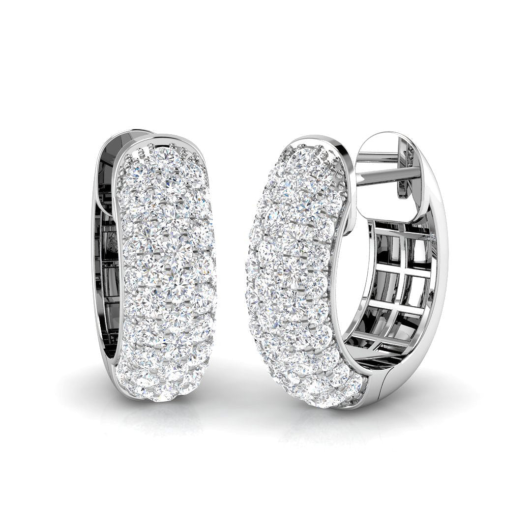 XYE3270PT)GI1 — Earrings - Platinum Plat