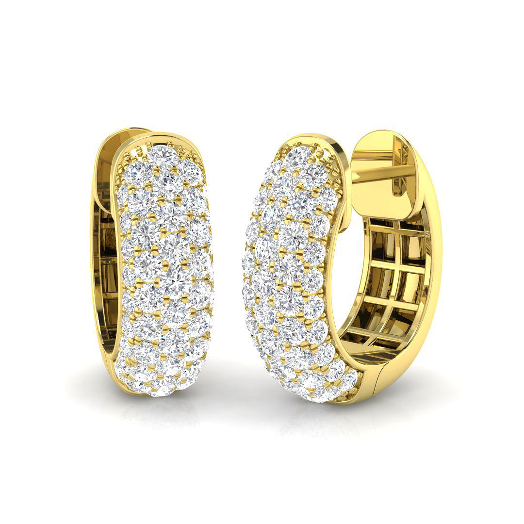 XYE3270 — Earrings - 9k Yellow Gold