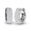 XYE3278 — Earrings - 9k White Gold