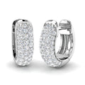 XYE3279 — Earrings - 9k White Gold