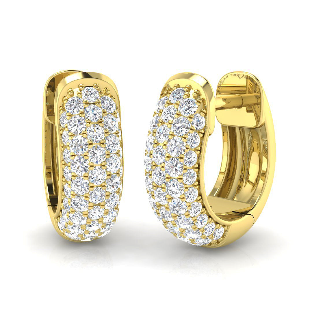 XYE3279 — Earrings - 9k Yellow Gold