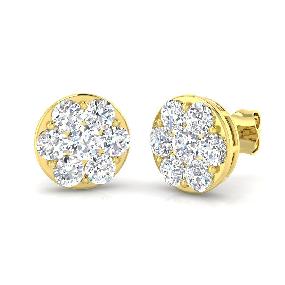 XYE3281 — Earrings - 9k Yellow Gold