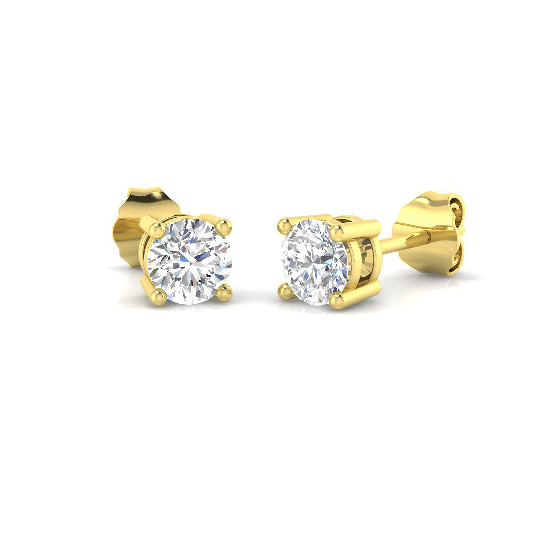 XYE3347 — Earrings - 18k Yellow Gold