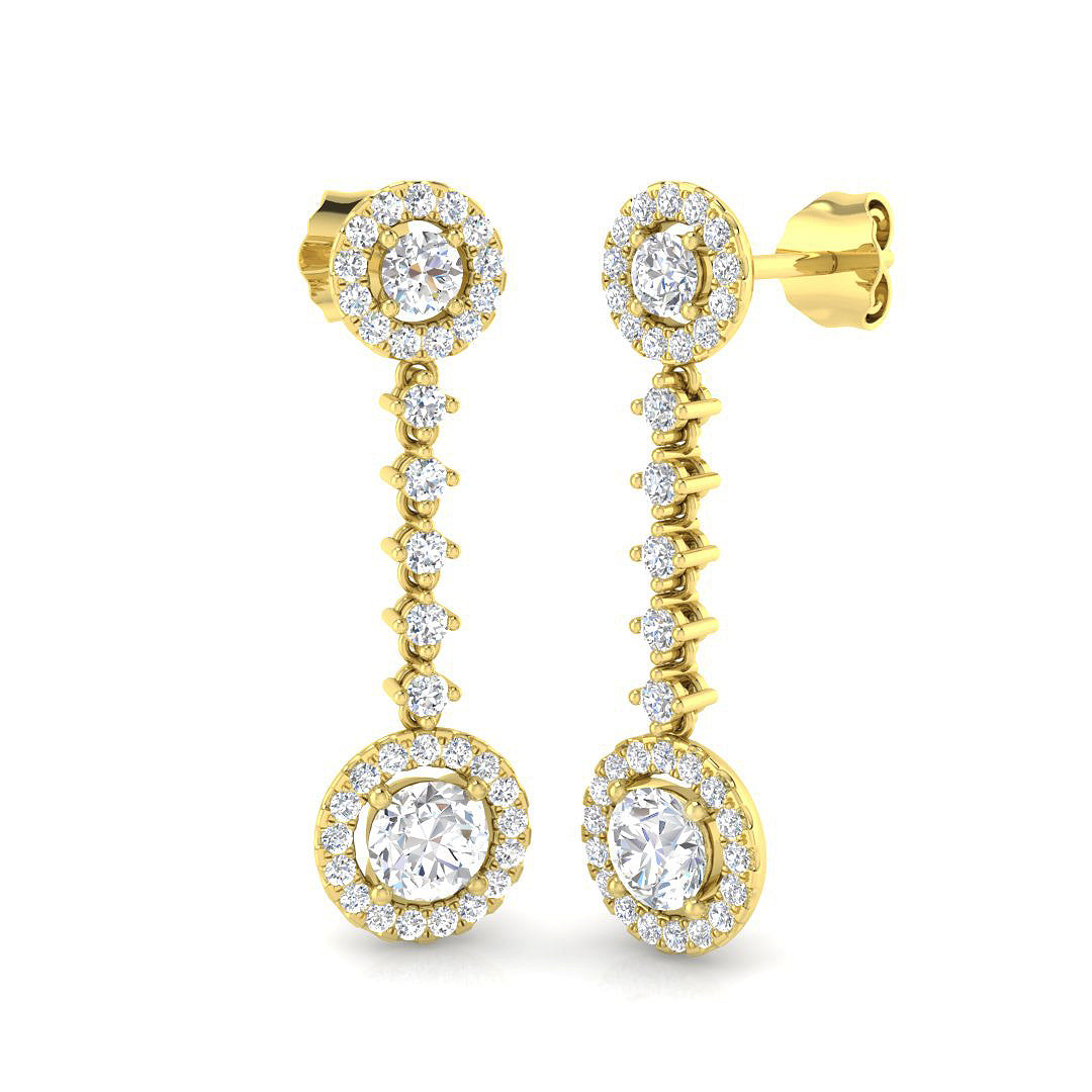 XYE3358 — Earrings - 9k Yellow Gold