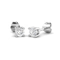 XYE3362 — Earrings - 9k White Gold