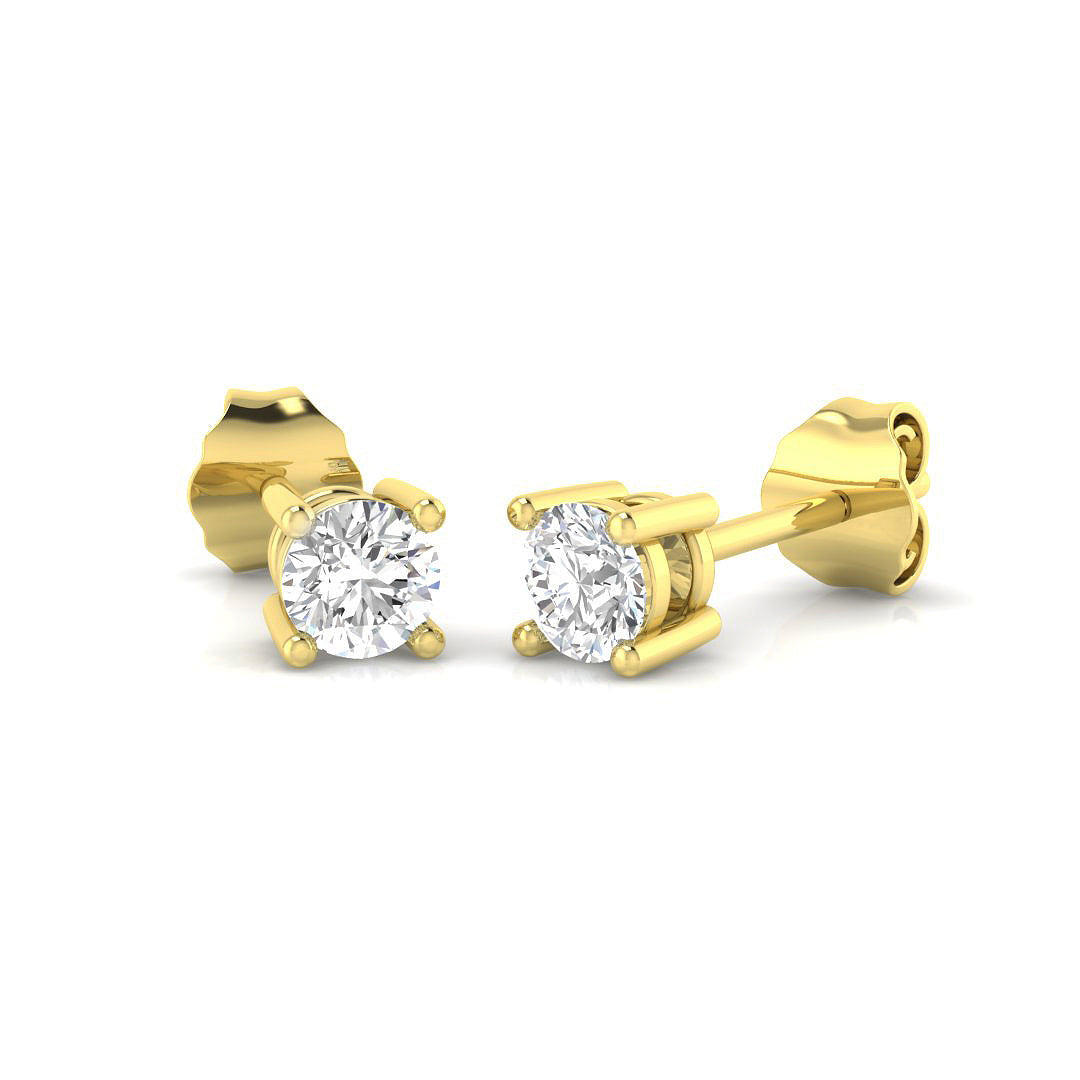 XYE3362 — Earrings - 9k Yellow Gold