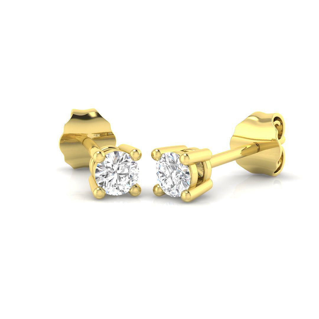 XYE3380 — Earrings - 9k Yellow Gold