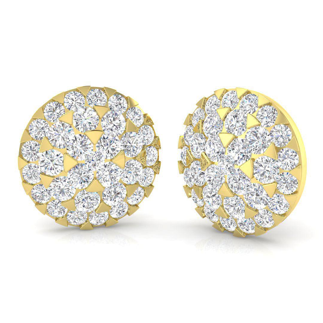 XYE3535 — Earrings - 9k Yellow Gold
