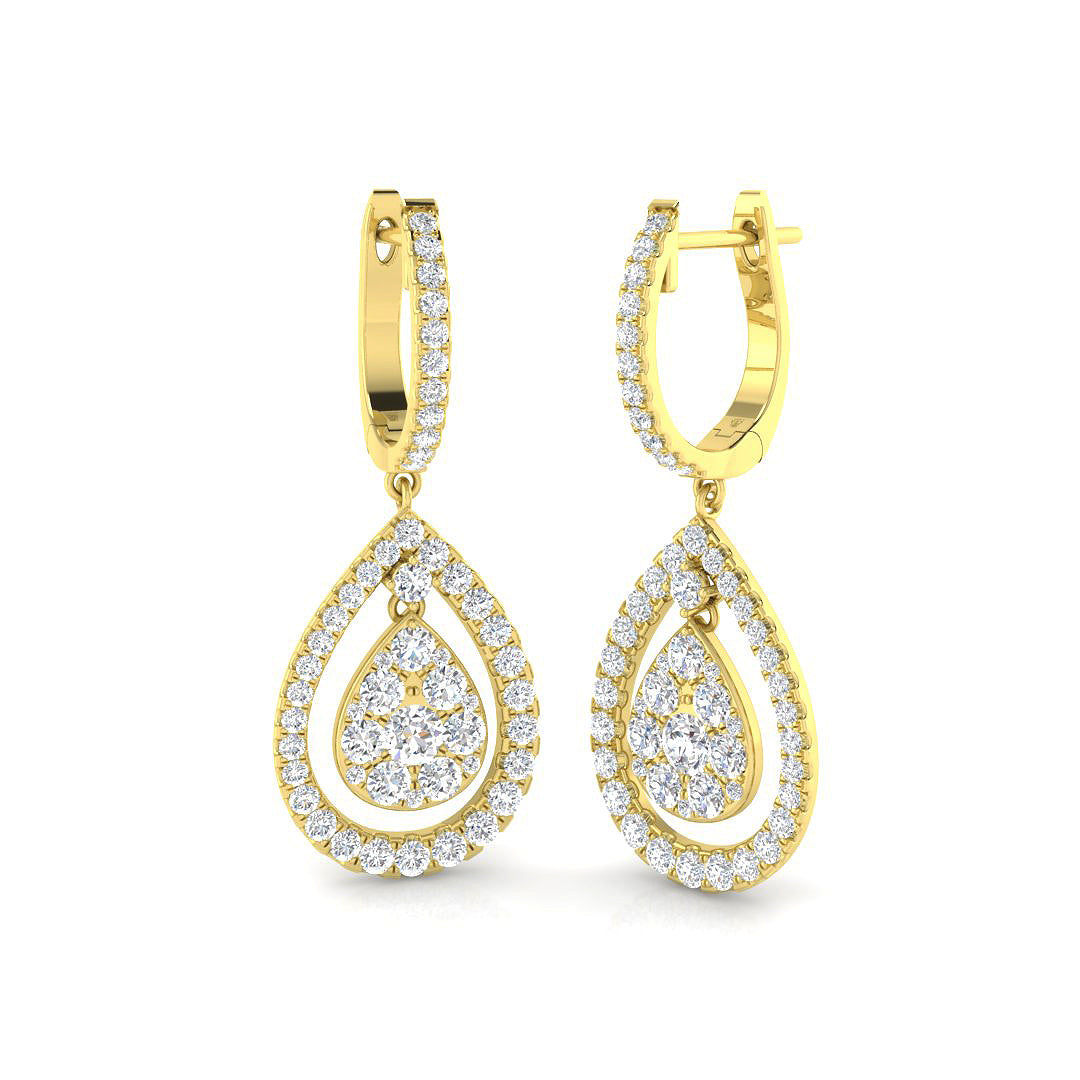 XYE3612 — Earrings - 9k Yellow Gold