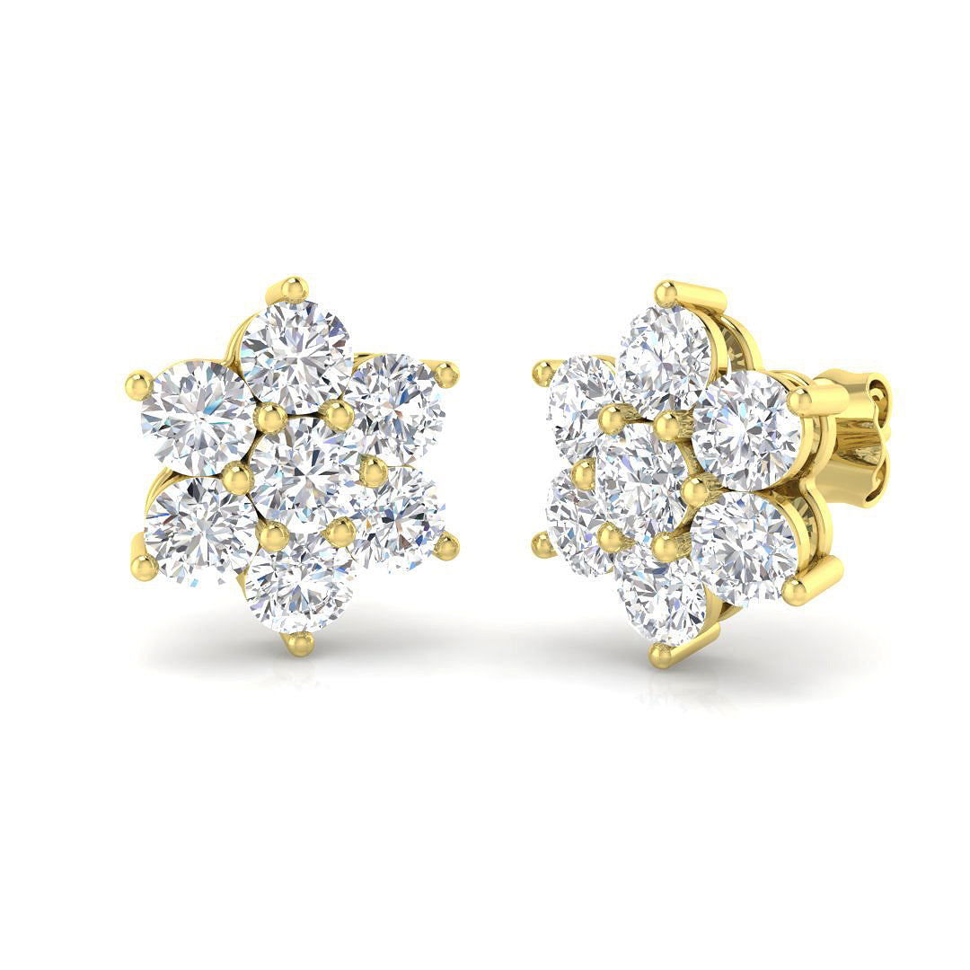 XYE3681 — Earrings - 9k Yellow Gold