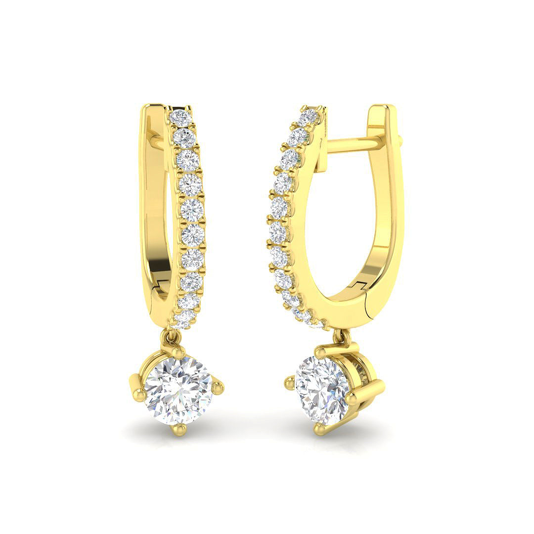 XYE3818 — Earrings - 9k Yellow Gold