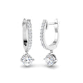 XYE3819 — Earrings - 9k White Gold